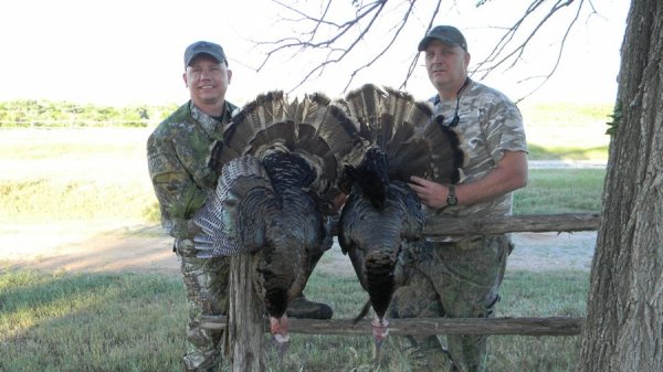 Tim Bullock and George Barefoot