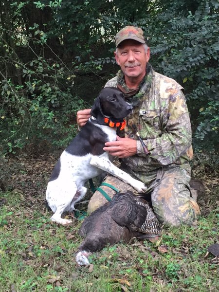 Jeff McKamey and Buster 