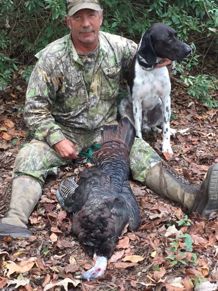 Jeff McKamey and Buster 