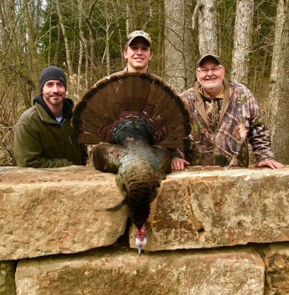 Mason and John Mcarthy with Marlin Watkins