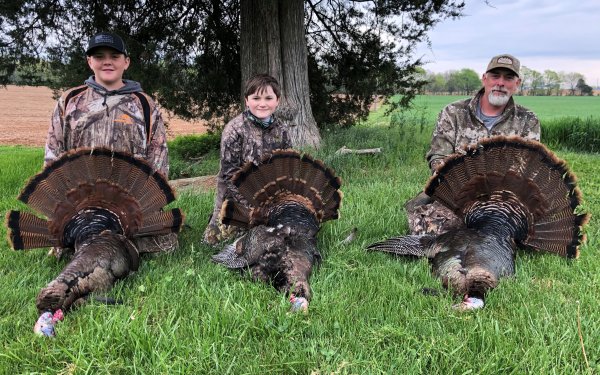 Richard, Hunter and Easton.