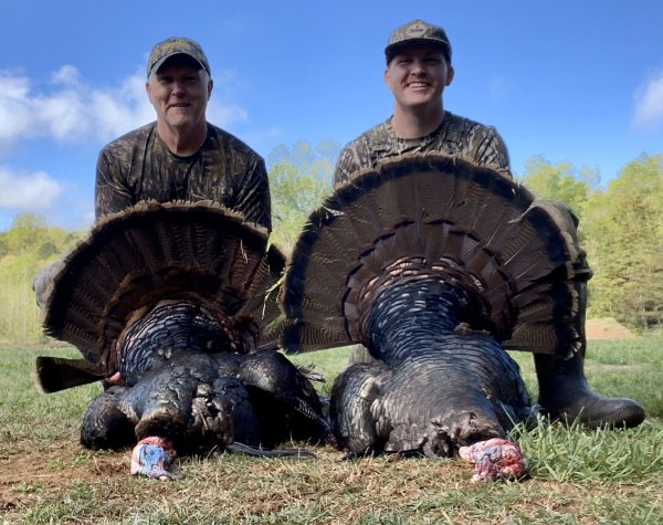Al Rogers and son Rooster 