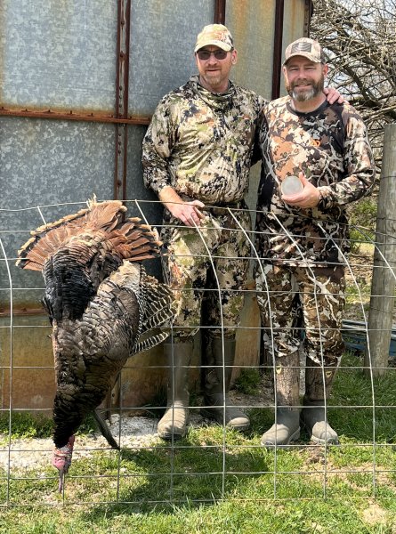 James Harrison with James Rollins 