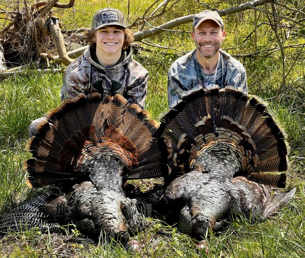 Hunter and Scott Branca